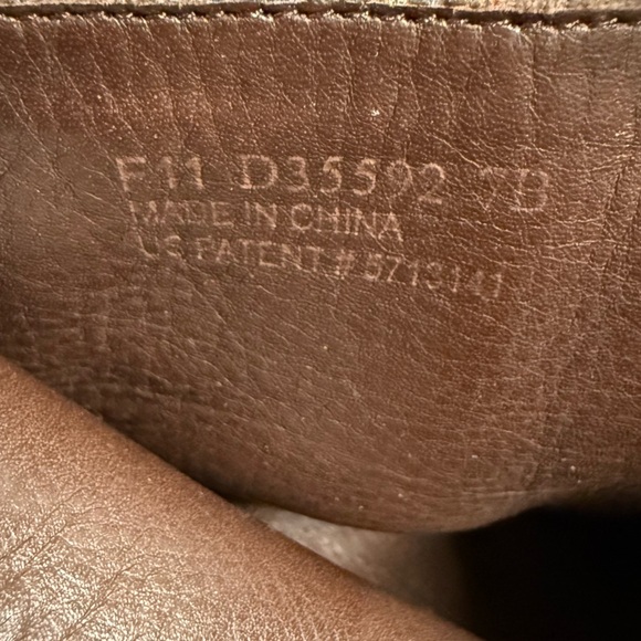 Cole Haan Nike Air Kennedy Buckle Boots gray wool fold over size 7 - Picture 10 of 10